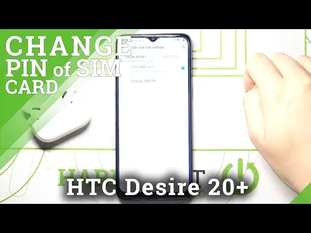 'Video thumbnail for How to Set Up SIM PIN to SIM Card in HTC Desire 20+'
