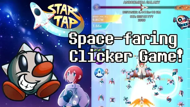 Video thumbnail for Let's Play Star Tap: Space Travel Idle Clicker Game!