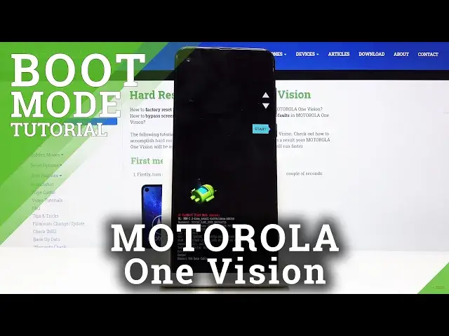 Video thumbnail for How to Enter Boot Mode in MOTOROLA One Vision – Update System