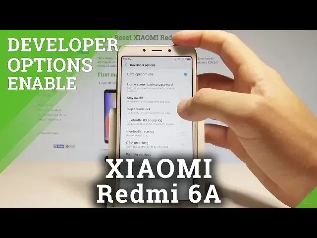 Video thumbnail for How to Enable Developer Options XIAOMI Redmi 6A - Allow OEM Unlock |HardReset.Info