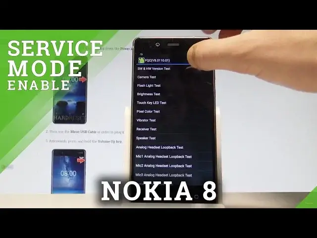 'Video thumbnail for NOKIA 8 Service Mode / FQC Menu / NOKIA Hardware Test'