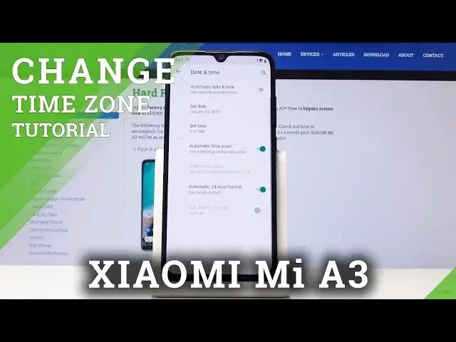 Video thumbnail for How to Change Date & Time in XIAOMI Mi A3 - Time Settings