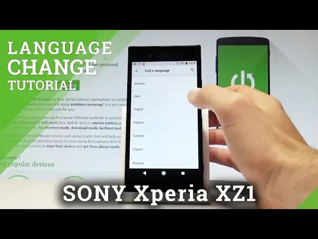 'Video thumbnail for How to Change Language in SONY Xperia XZ1 - List of Settings |HardReset.Info'