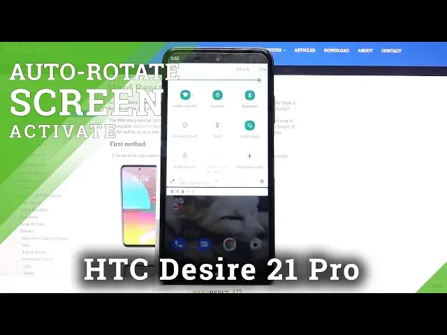 'Video thumbnail for HTC Desire 21 Pro and Screen Rotation Option - Change Screen Orientation'