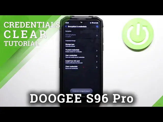 Video thumbnail for How to Clear Credentials on DOOGEE S96 Pro – Remove All Licenses & Credentials