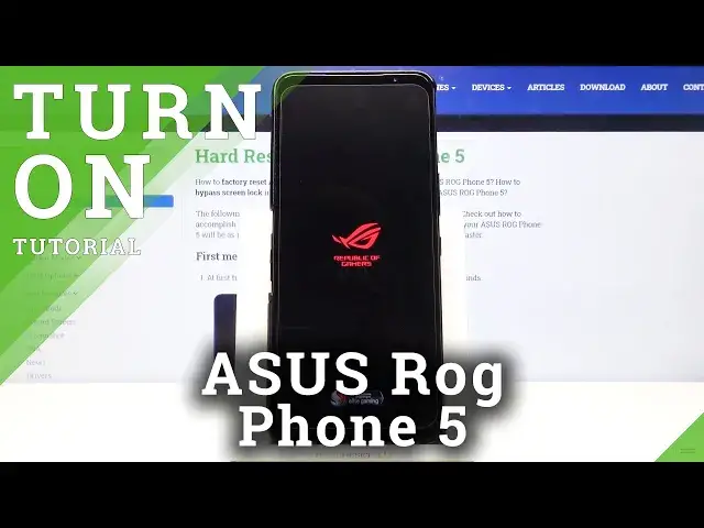 'Video thumbnail for How to Switch On ASUS ROG Phone 5 – Start Using  Smartphone'