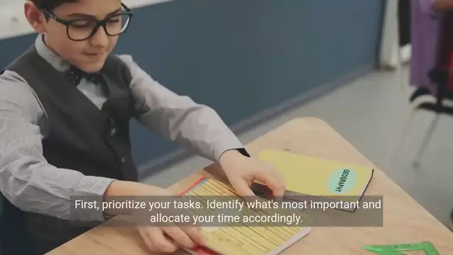 Video thumbnail for Effective Time Management Tips for Teens