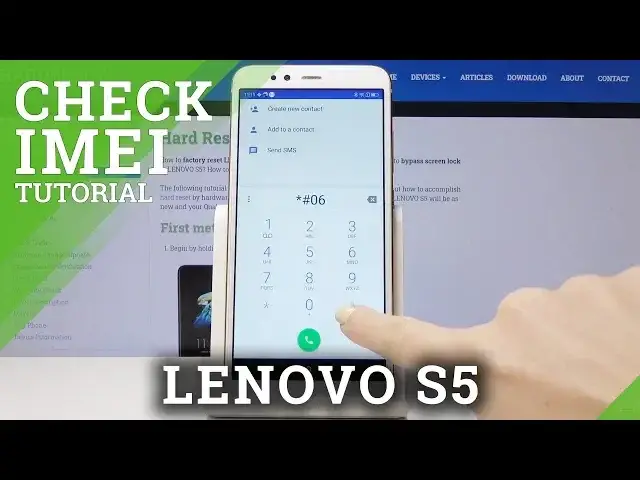 'Video thumbnail for How to Find IMEI Number in LENOVO S5 - IMEI & SN Info'