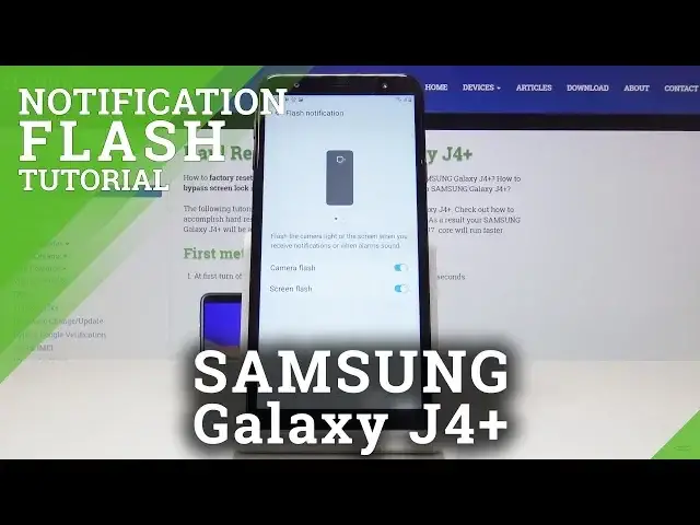 'Video thumbnail for LED Notification in SAMSUNG Galaxy J4+ - Personalize Notification Content'