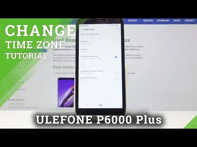 Video thumbnail for How to Set Up Time and Date Settings in ULEFONE P6000 Plus - Change Date & Time