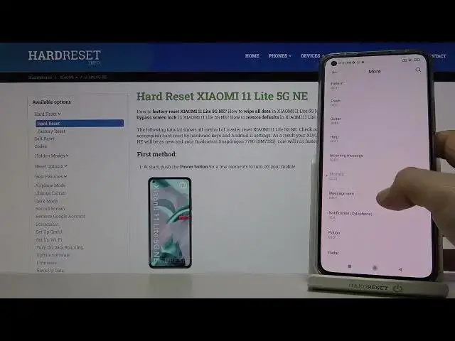 Video thumbnail for XIAOMI 11 Lite 5G NE Notification Tones Preview