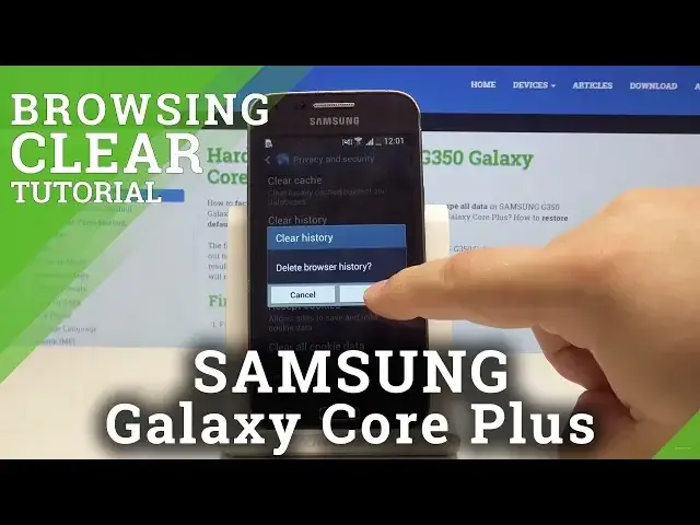 Video thumbnail for How to Clear Browsing Data in Samsung Galaxy Core Plus - Wipe Browsing History