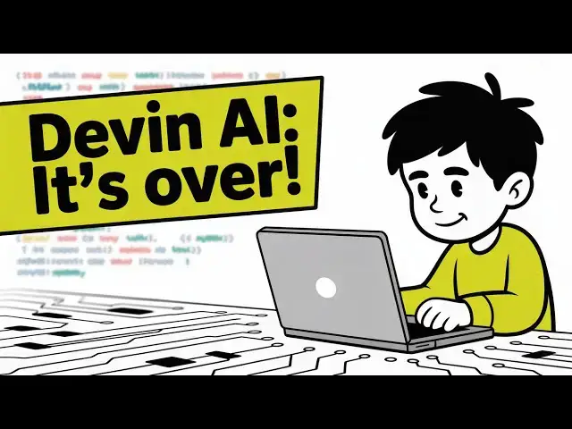 Video thumbnail for Devin AI Just Changed Coding Forever! The ChatGPT, Gemini & Claude of Software Development??