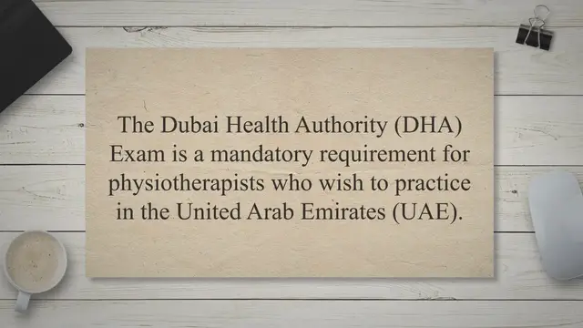 'Video thumbnail for Unlocking the Benefits of DHA Exam for Physiotherapists: A Comprehensive Guide to Preparation and Coverage'