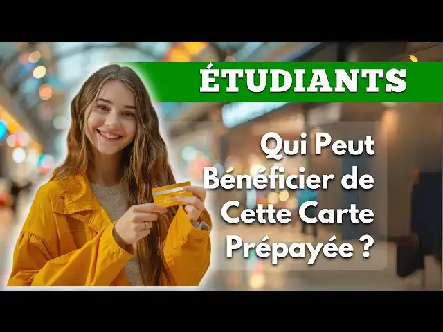 Video thumbnail for Étudiants : Qui Peut Bénéficier de Cette Carte Prépayée ?