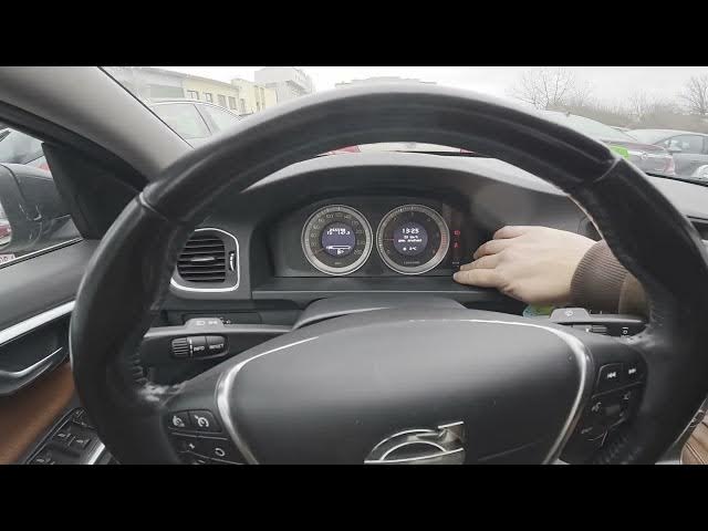 Video thumbnail for Volvo S60 II (2010-2019) – How to Navigate Instrument Cluster Display