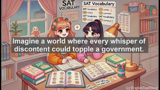 Video thumbnail for 5000 Must Know SAT Vocabulary - SAT Vocabulary: Understanding 'Seditious'