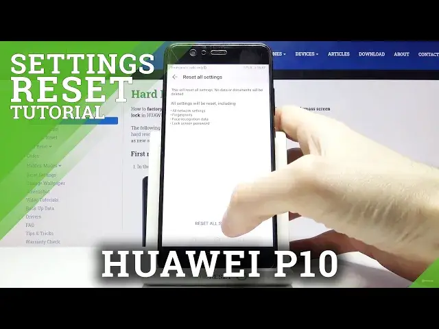 'Video thumbnail for How to Reset Settings in HUAWEI P10 – Restore Settings Default'