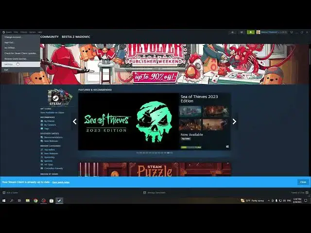 Video thumbnail for How To Auto Adjust Steam Client Size To Monitor | Steam NEW UI UPDATE