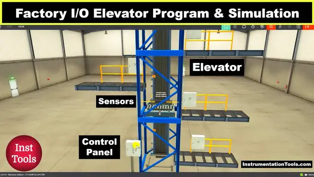 Video thumbnail for Factory I/O Elevator Programming and Simulation