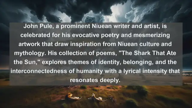 Video thumbnail for Unveiling Niuean Literary Gems: Top 10 Famous Writers in Niue