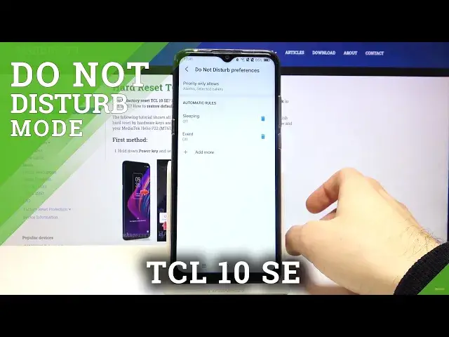 'Video thumbnail for How to Enable Do Not Disturb Mode on TCL 10 SE – Activate Do Not Disturb Mode'