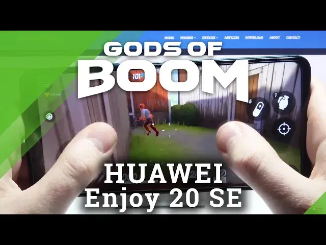 Video thumbnail for Gods of Boom gameplay on HUAWEI Enjoy 20 SE - Performance Checkup & Game Settings