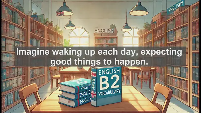 Video thumbnail for 1500 Must Know CEFR B2 Vocabulary - Optimistic: The Power of a Positive Outlook