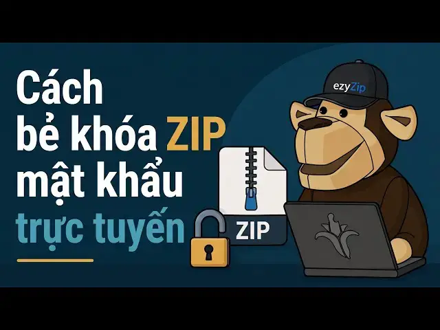 Video thumbnail for 📦 Cách Bẻ Khóa Mật Khẩu ZIP Trực Tuyến Miễn Phí | Không Cần Cài Đặt Phần Mềm