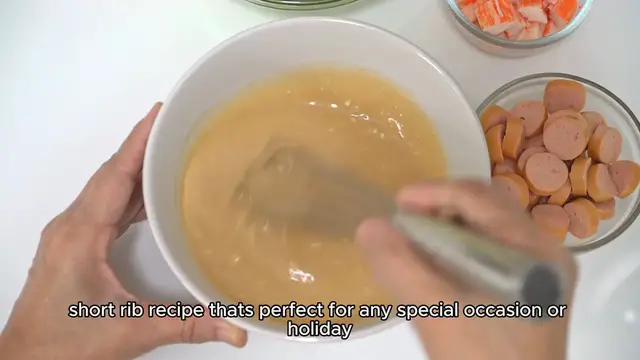 Video thumbnail for Short rib recipe