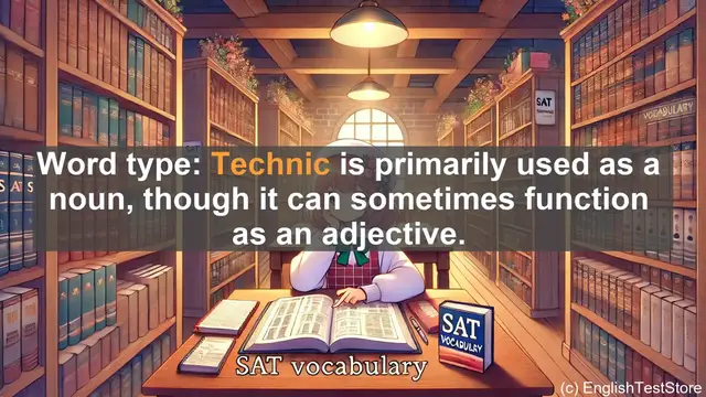 Video thumbnail for 5000 Must Know SAT Vocabulary - What is Technic? Exploring the Art of Skill and Method
