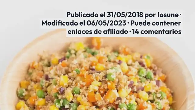 Video thumbnail for Arroz Frito de Coliflor Vegano