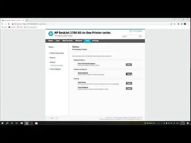 Video thumbnail for How to Align Printheads on HP DeskJet 2700 Printer?