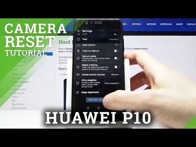 'Video thumbnail for How to Reset Camera Settings in HUAWEI P10 – Restore Camera Defaults'
