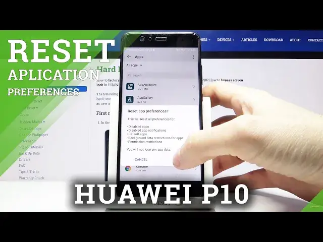 Video thumbnail for How to Reset App Preferences in HUAWEI P10 – Restore App Defaults