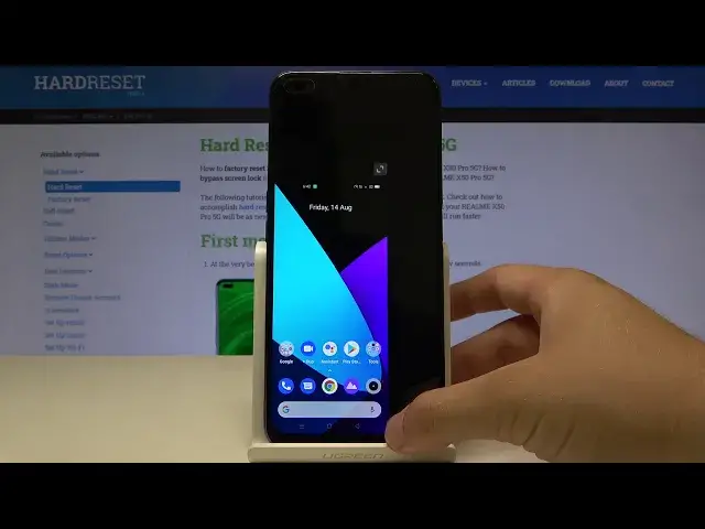 'Video thumbnail for How to Go Into One-Handed Mode in Realme X50 - Shrink Screen'