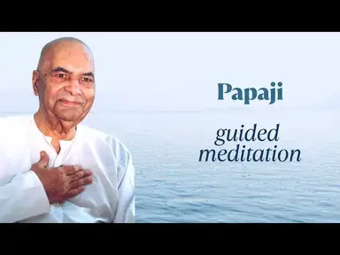 'Video thumbnail for Guided Meditation with Papaji: Keep Quiet & Discover Your Natural Freedom'