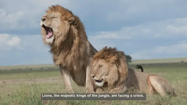 Video thumbnail for 10 Top Lion Conservationists Fighting for Big Cat Survival