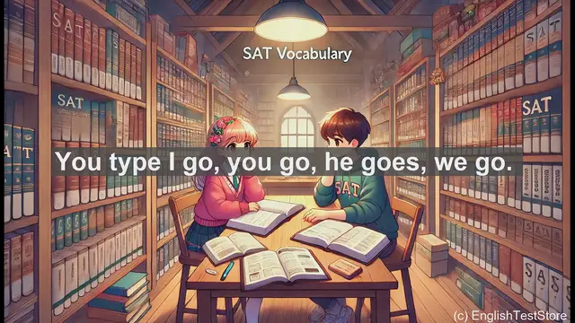 Video thumbnail for 5000 Must Know SAT Vocabulary - Conjugate: Key Word for Language and SAT Success