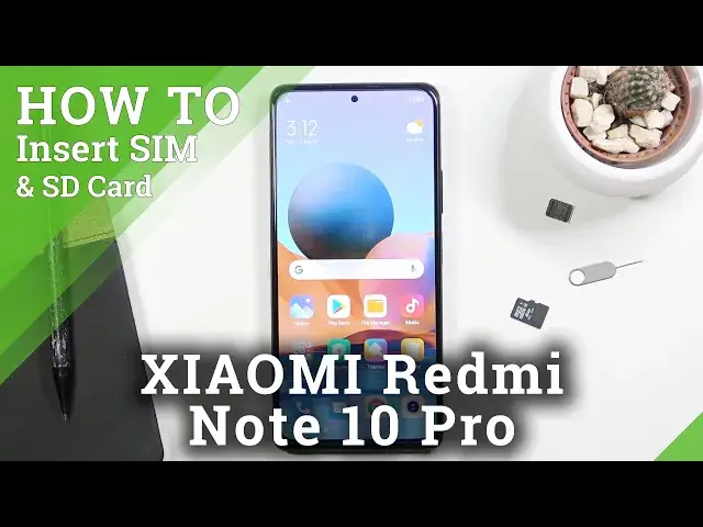 Video thumbnail for How to Install SIM & SD Cards in XIAOMI Redmi Note 10 Pro – Network Connection & External Storage