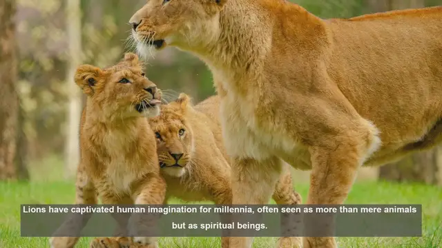 Video thumbnail for 10 Cultural Beliefs About Lions as Spiritual Animals