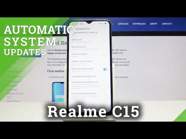 'Video thumbnail for How to Enable Auto System Update in Realme C15 – Turn On / Off Updates'