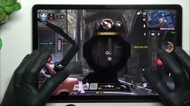 Video thumbnail for Call of Duty Gaming Test on Samsung Galaxy TAB S9 FE – CoD Gameplay / FPS Review