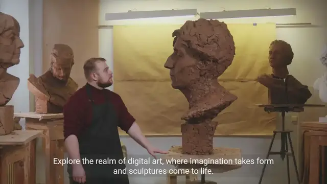Video thumbnail for Pushing Boundaries in Digital Sculpture