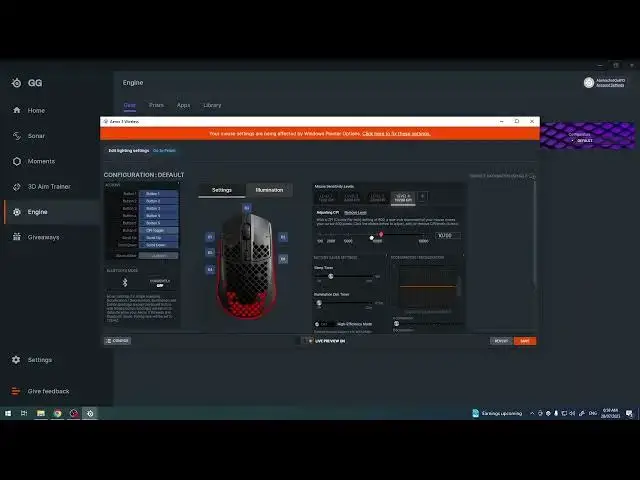 Video thumbnail for How To Adjust DPI Levels on Steelseries Aerox 3?