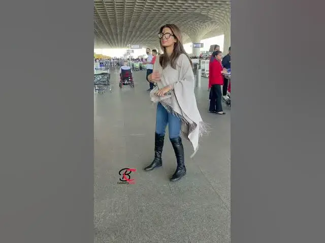 Video thumbnail for Geeta Basra Spotted at Airport Departure