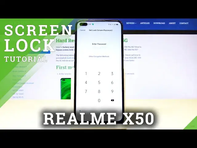 Video thumbnail for How to Set Up Screen Lock in Realme X50 - Change Lock Method
