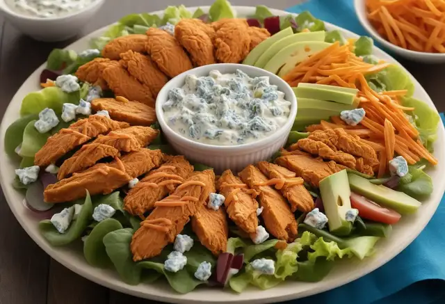 Video thumbnail for Buffalo Chicken Salad