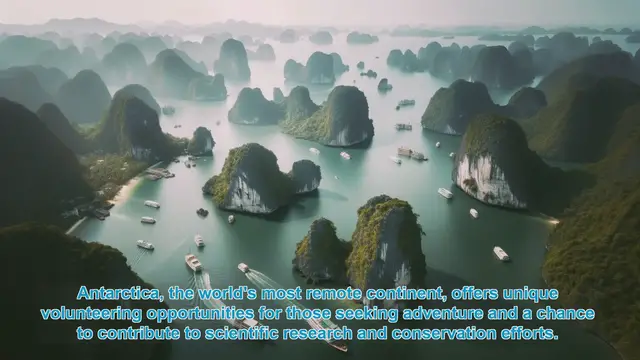 Video thumbnail for Explore the Top 10 Volunteer Opportunities in Antarctica