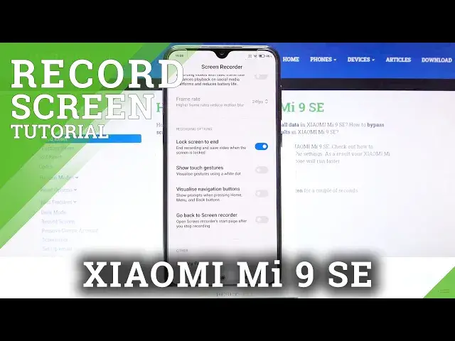 'Video thumbnail for How to Use Screen Recorder in XIAOMI MI 9 SE – Record Screen'